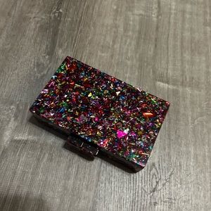 Multi color purse bag